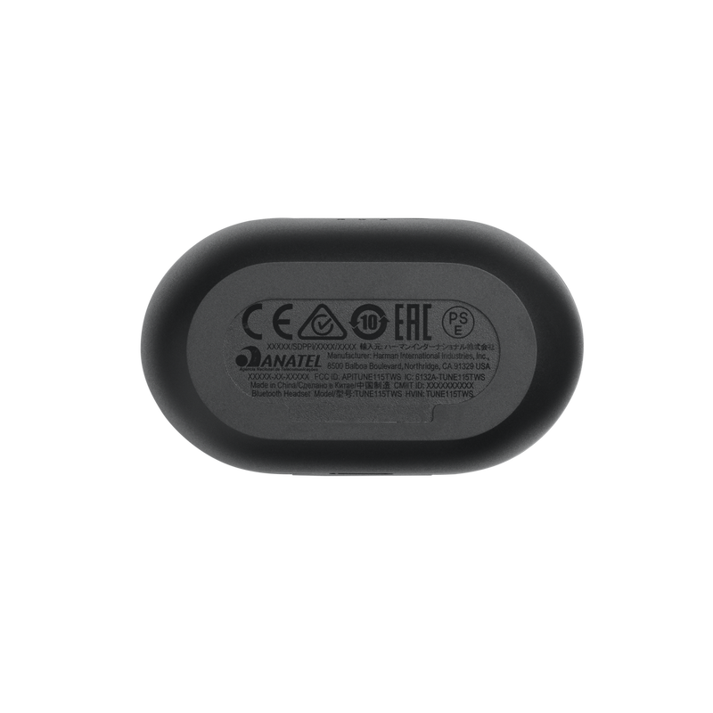 JBL Tune 115TWS - Black - True wireless earbuds - Detailshot 4 image number null